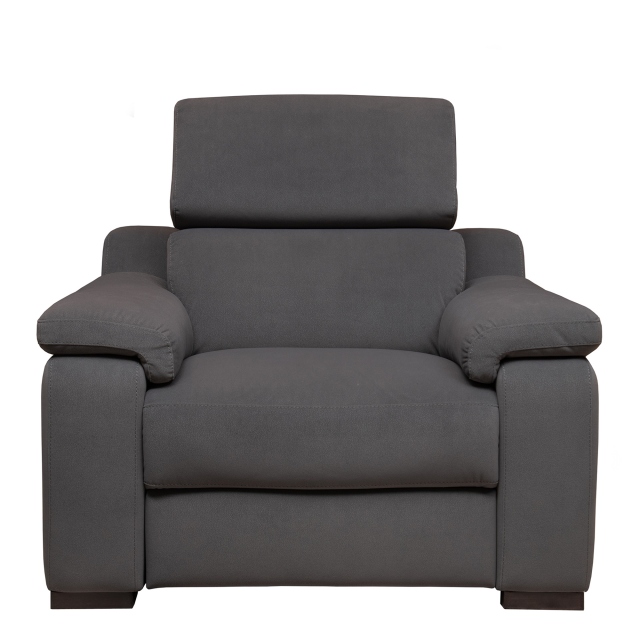 Power Recliner Chair In Leather - Selvino