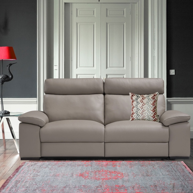 2 Seat Maxi Sofa In Leather - Varese