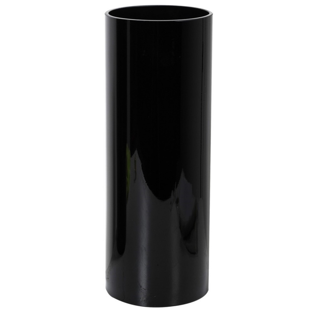 Simplicity Glass Vase Black Small