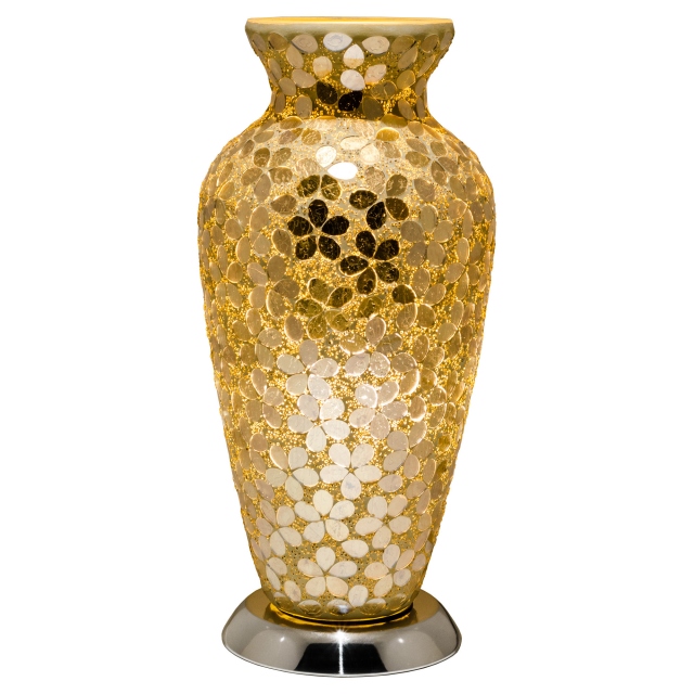 Mystic Vase Floral Gold