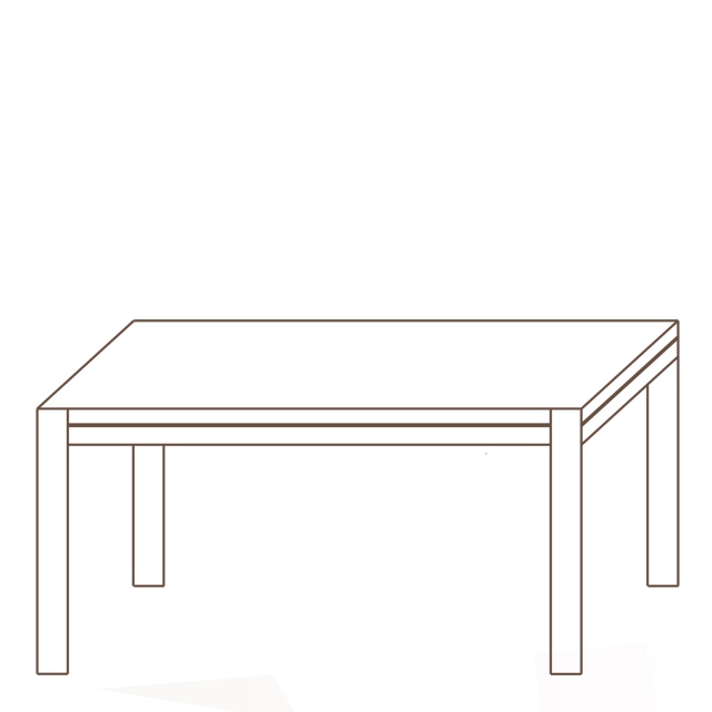 130 x 88cm Dining Table Oak - Porto