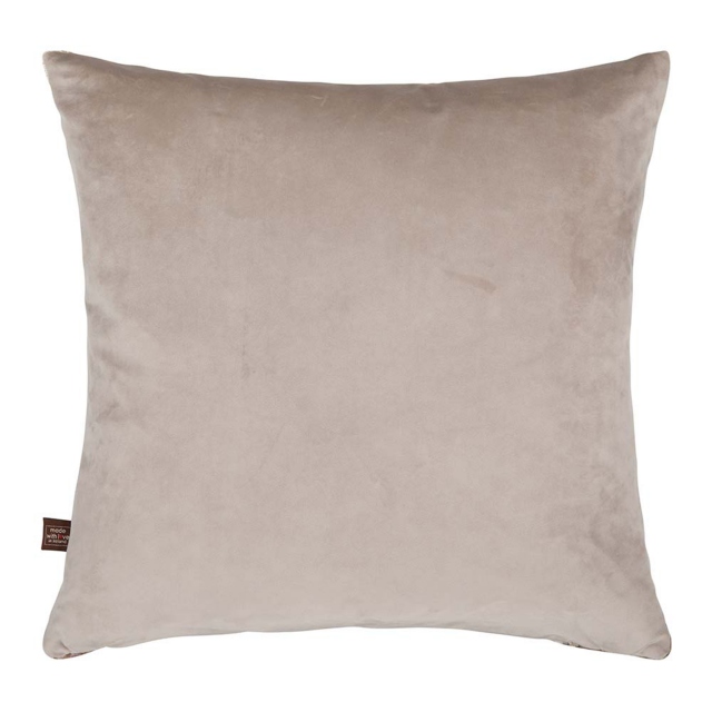 Nisha Mink/Charcoal Small Cushion