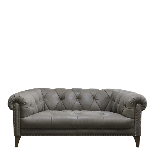 2 Seat Deep Sofa In Leather - Roosevelt