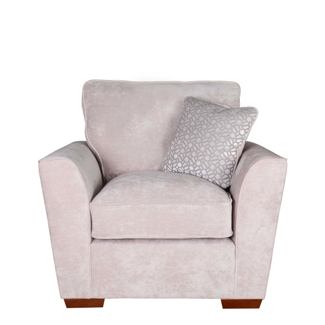 Standard Back Chair In Fabric - Memphis
