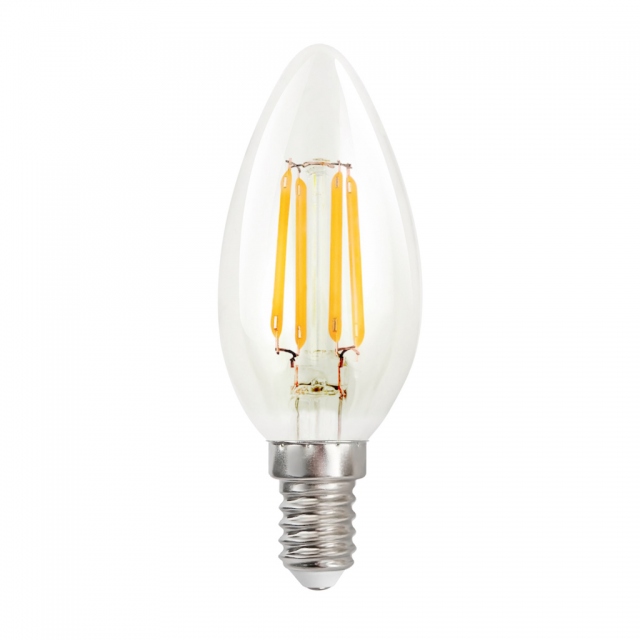 LED Candle 4W SES Clear Warm White Dimmable Bulb