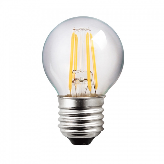 LED 4w ES Warm White Dimmable Light Bulb - Golf Ball