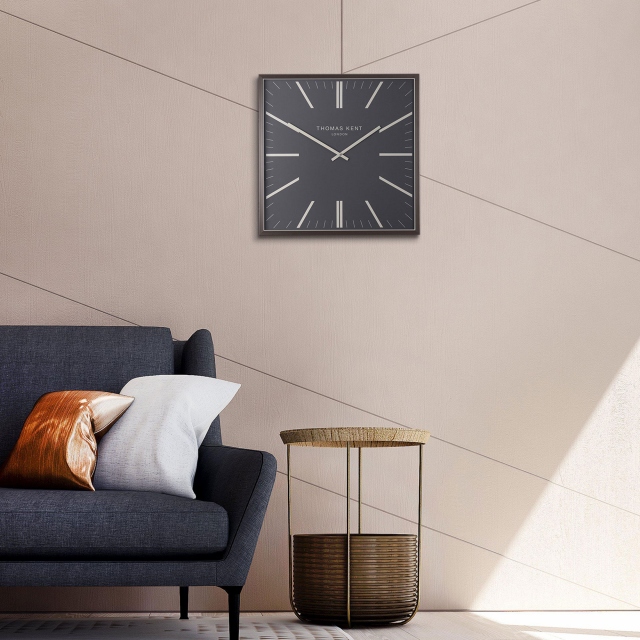 Graphite Wall Clock - Garrick