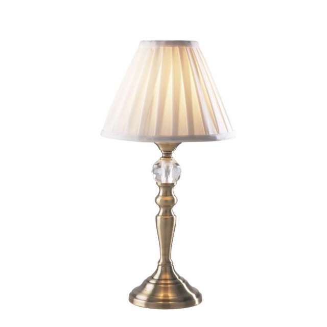 Belle Touch Table Lamp Antique Brass