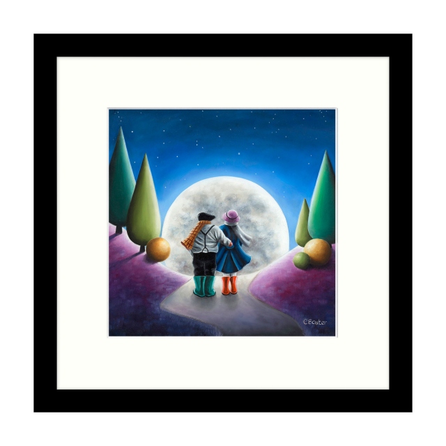 Framed Print by Claire Baxter - by The Silvery Moon