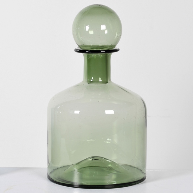Small Green Bottle - Glass