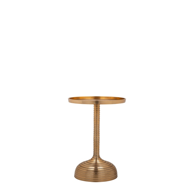 Side Table In Gold Finish - Monta