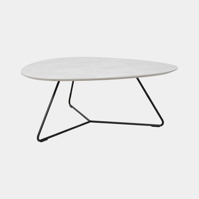 95cm Coffee Table In Ceramic Effect - Stratus