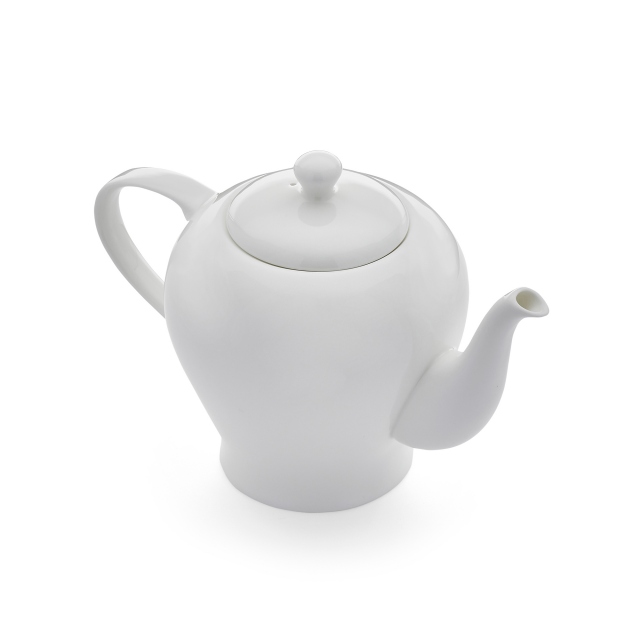 Serendipity White Teapot