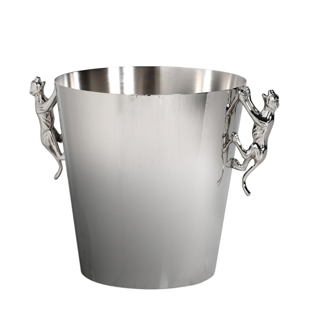 Wine Cooler Bucket with Panther Handles