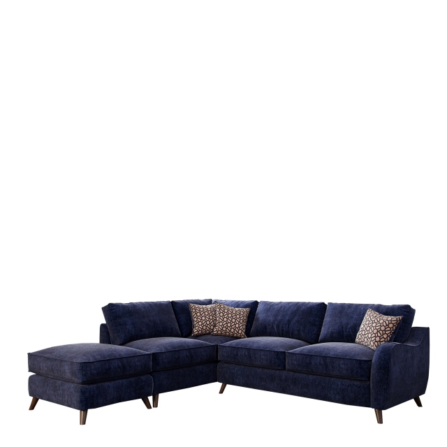 Azure - Corner Group With LHF Chaise & Footstool