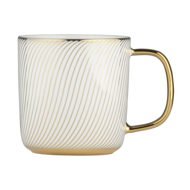 Gold Mug - Swirl