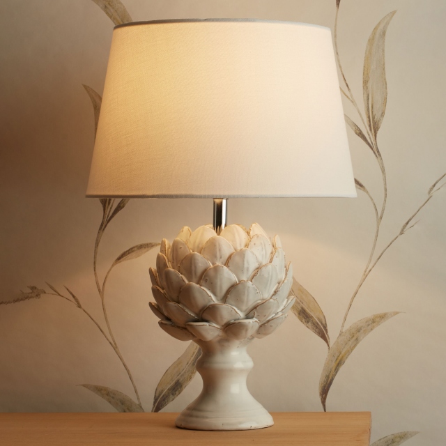 Artichoke Ceramic Table Lamp - Laura Ashley