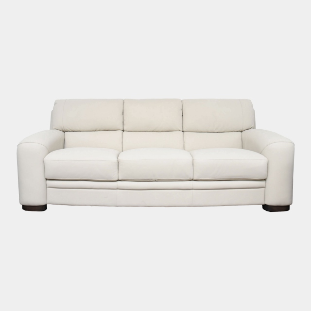 3 Seat Sofa In Leather - Giovanni