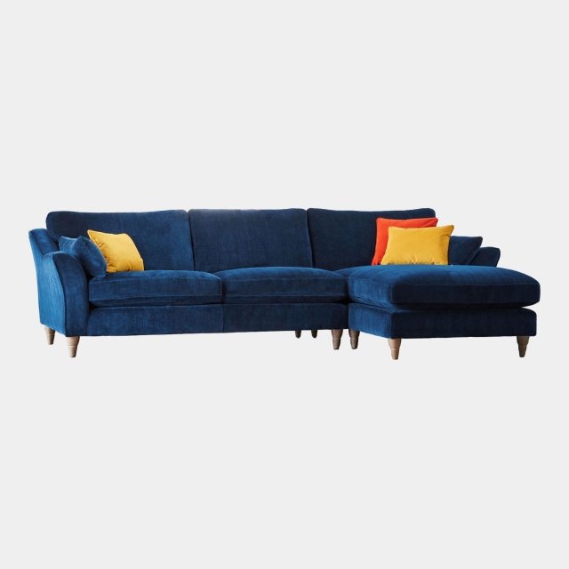 RHF Large Chaise Sofa In Fabric - Oscar