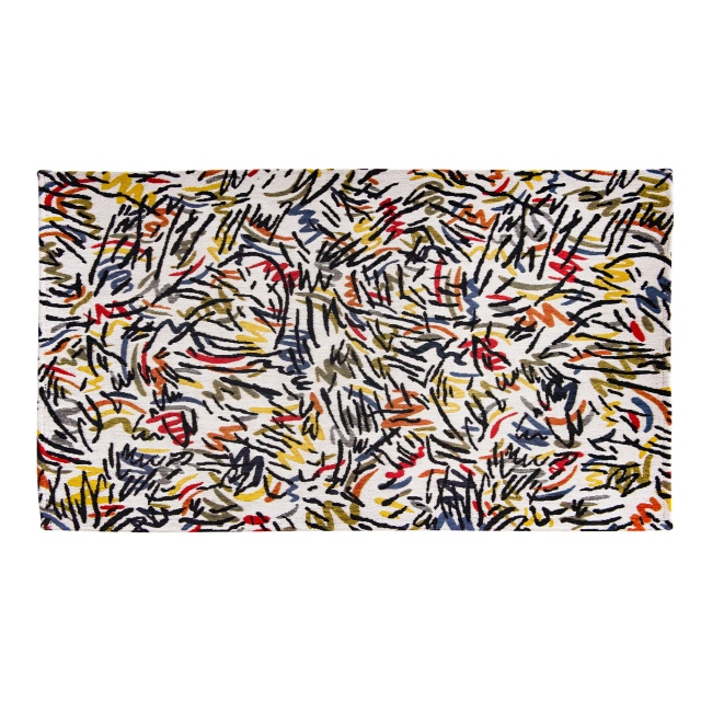 Graffito Rug Street Graph 9144 - 280cm x 360cm - Gallery Collection