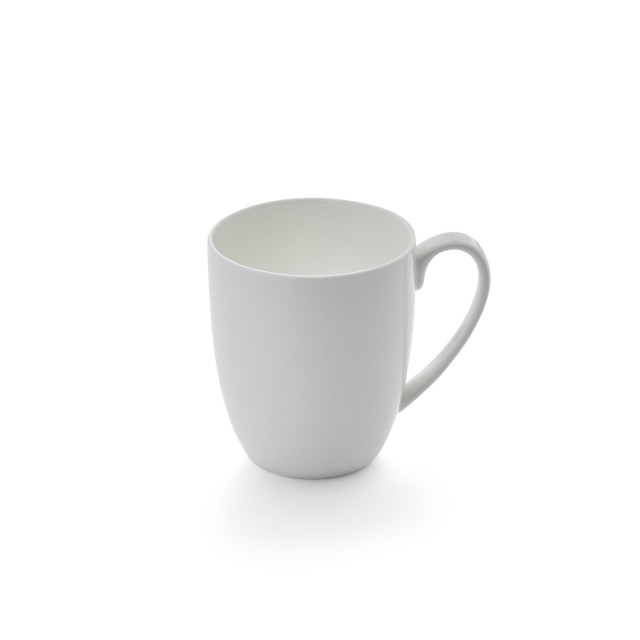 Set of 4 White Mugs - Royal Worcester Serendipity