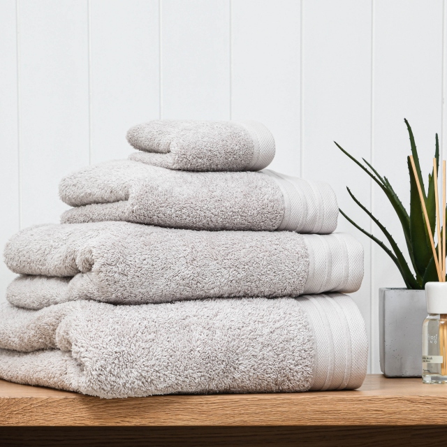 Lisbon Slate Towel Collection
