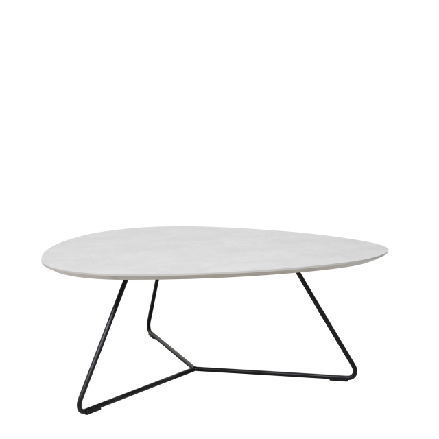 95cm Coffee Table In Alu Grey 0026GA - Stratus
