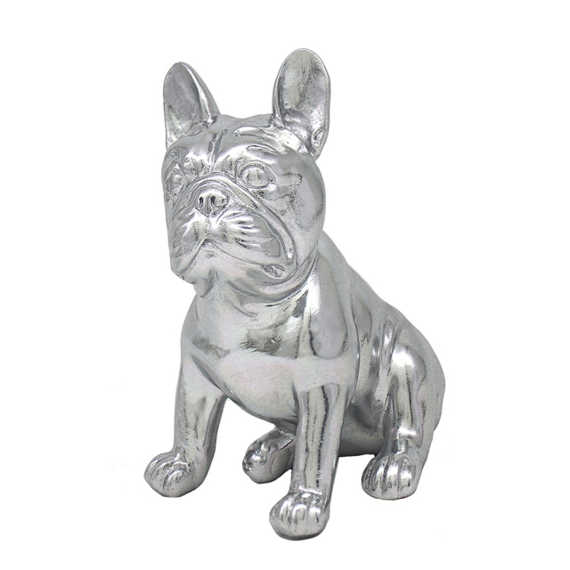Silver Art French Bulldog Sitting