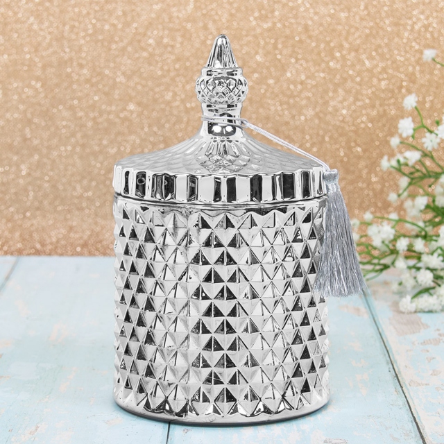 Vanilla & Anise Silver Candle Jar