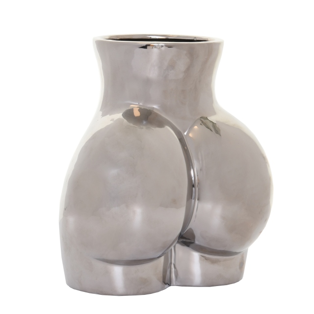 Body Vase Silver