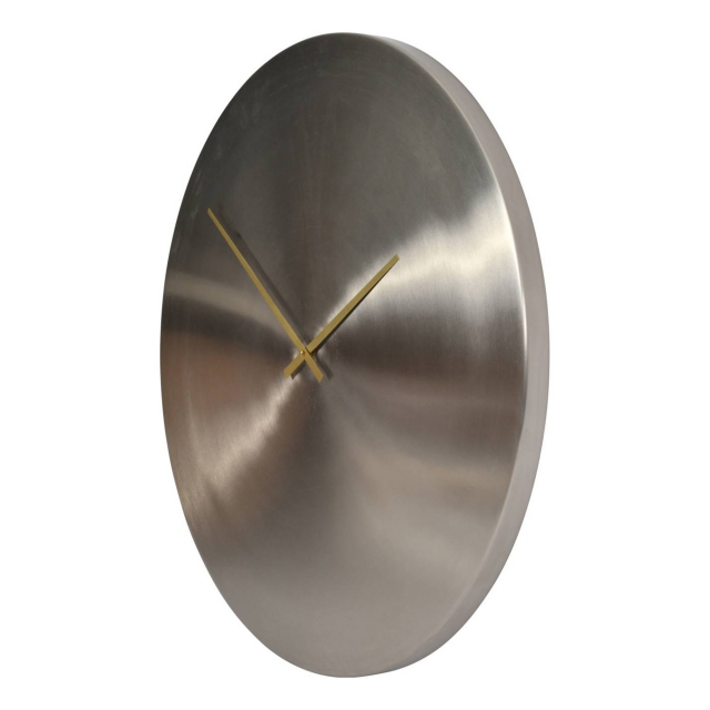 Lode Wall Clock Silver