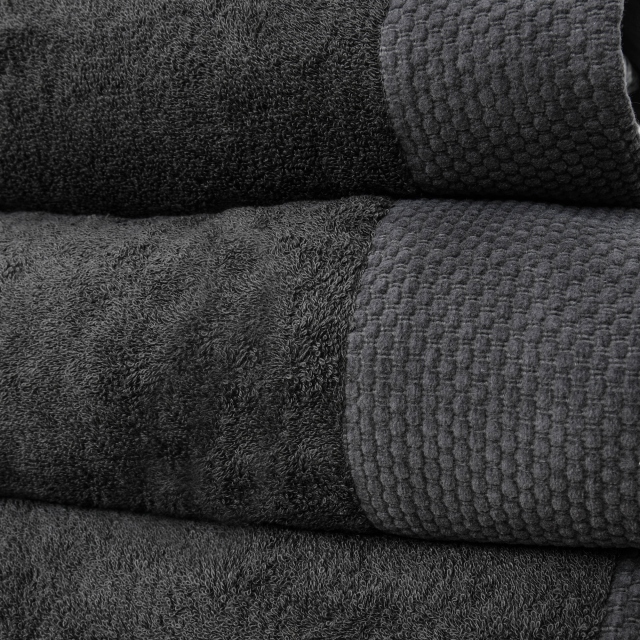 Madeira Charcoal Towel Collection