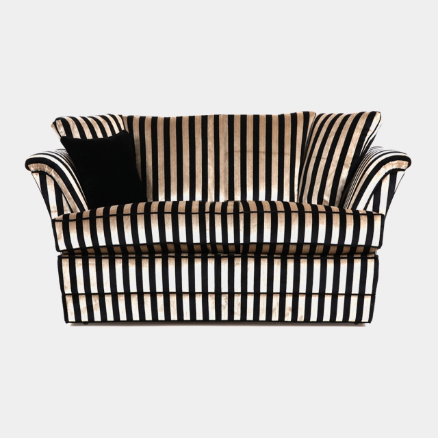 1.5 Seat Straight Back Sofa In Fabric - Fitzrovia