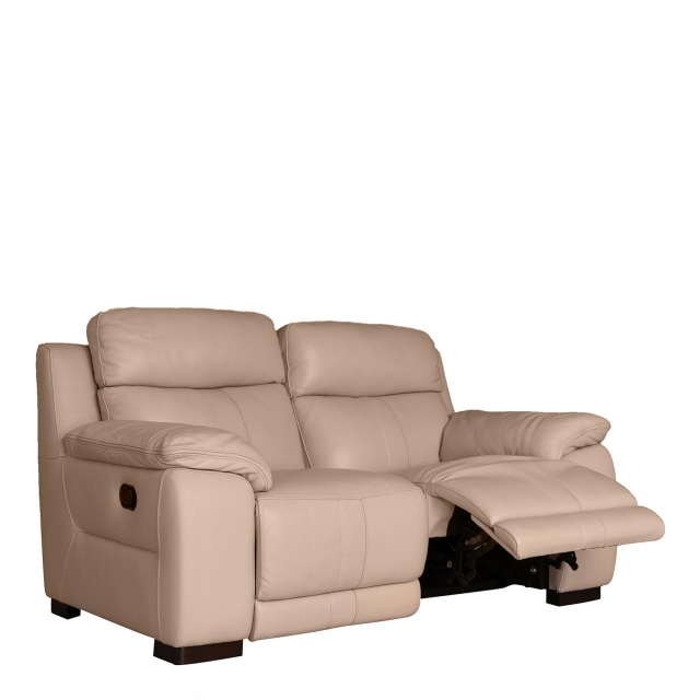 2 Seat 2 Power Recliner Sofa In Leather - Tivoli