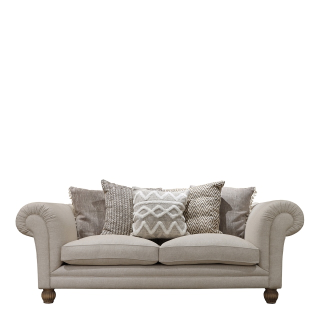 Midi Split Seat Decorative Scatter Sofa In Fabric - Tetrad Elgar