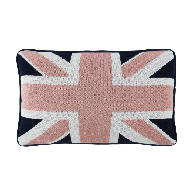 Jack Wills Union Jack Cushion Pink