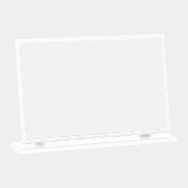 Large Mirror White High Gloss - Lincoln