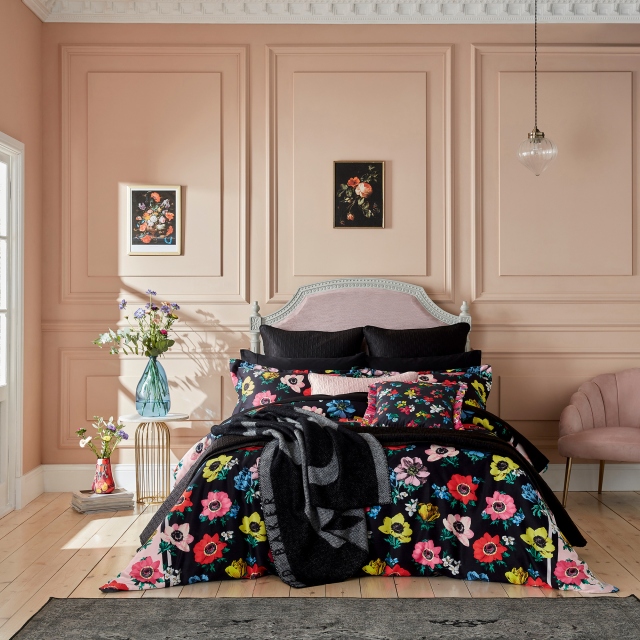 Ted Baker Hula Black Bedding Collection