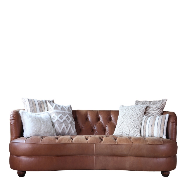 Petit Sofa In Leather - Tetrad Strand
