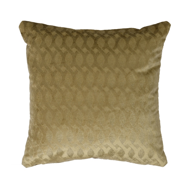 Herrera Velvet Gold Cushion Large