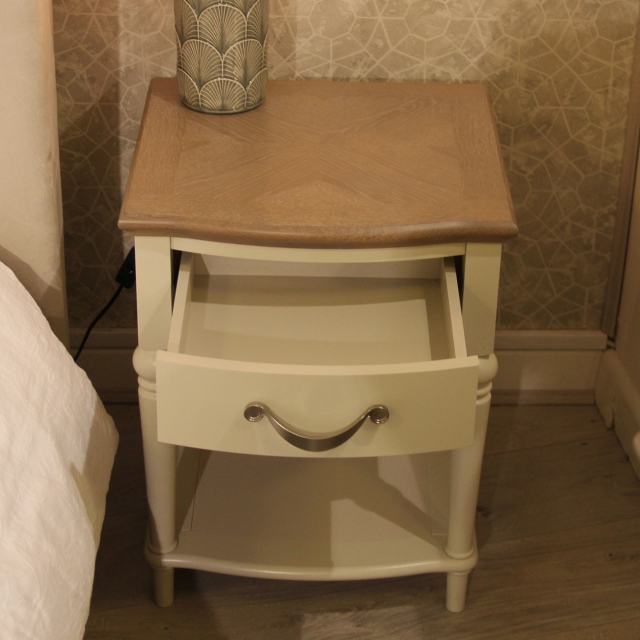 1 Drawer Nightstand  - Item As Pictured - Lausanne