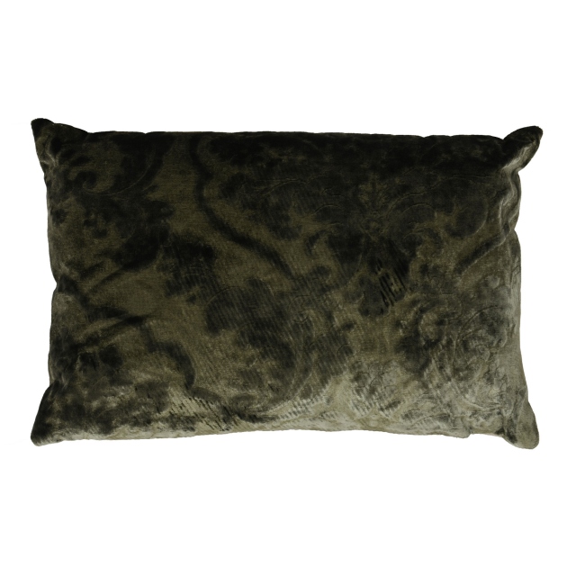 Caravaggio Velvet Green Bolster Cushion