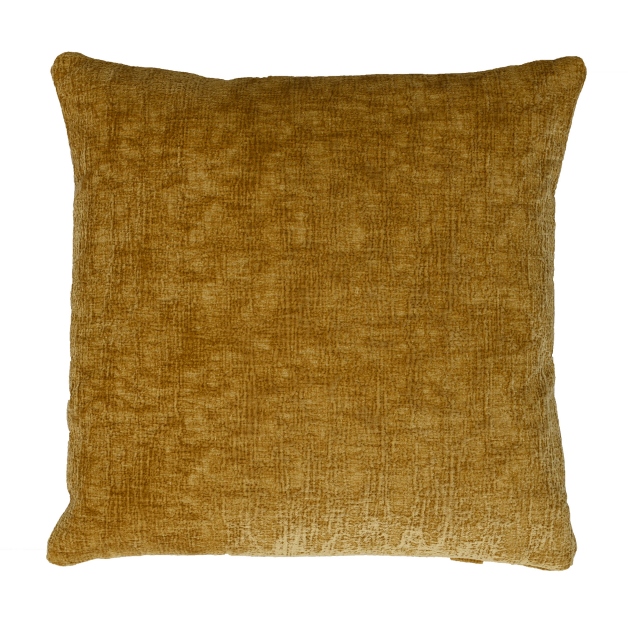 Verbier Textured Velvet Gold Cushion Large