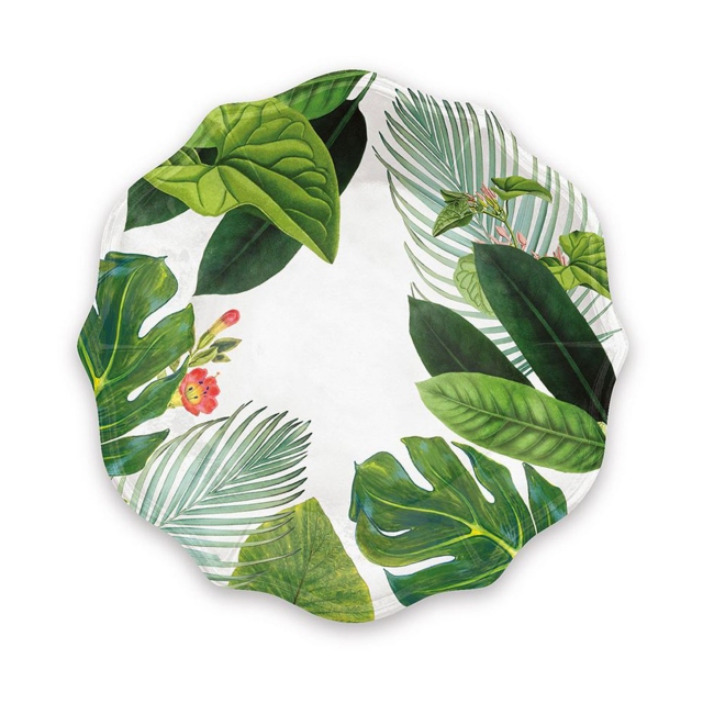 Amazon Floral Outdoor Dinner Plate
