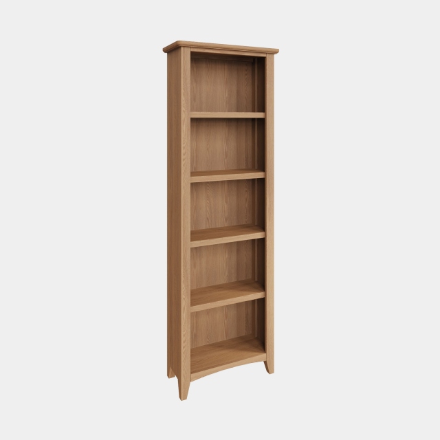 Large Bookcase Oak Finish - Burham