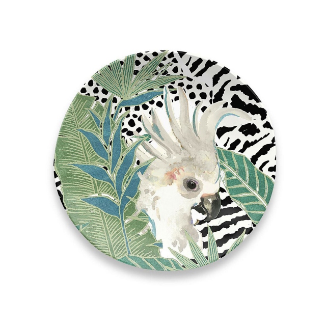 Lush Jungle Cockatoo Side Plate
