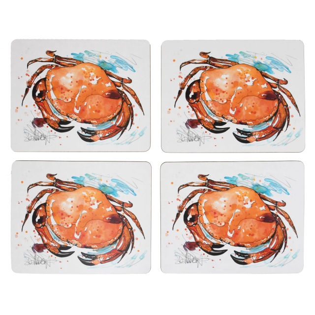 Crab Placemats Set of 4