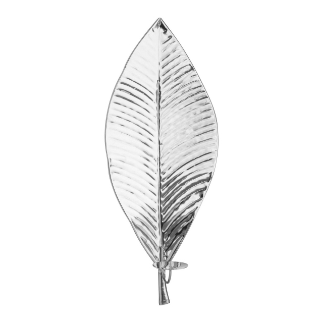 Leaf Sconce Silver