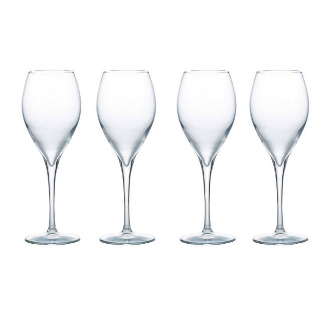 Set of 4 - Sphere Red Wine Glasses