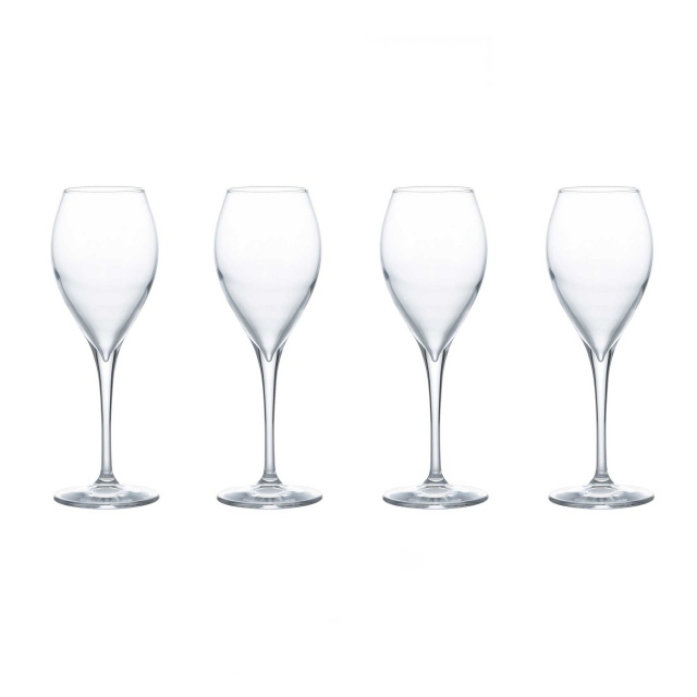 Sphere White Wine Glasses Set of 4